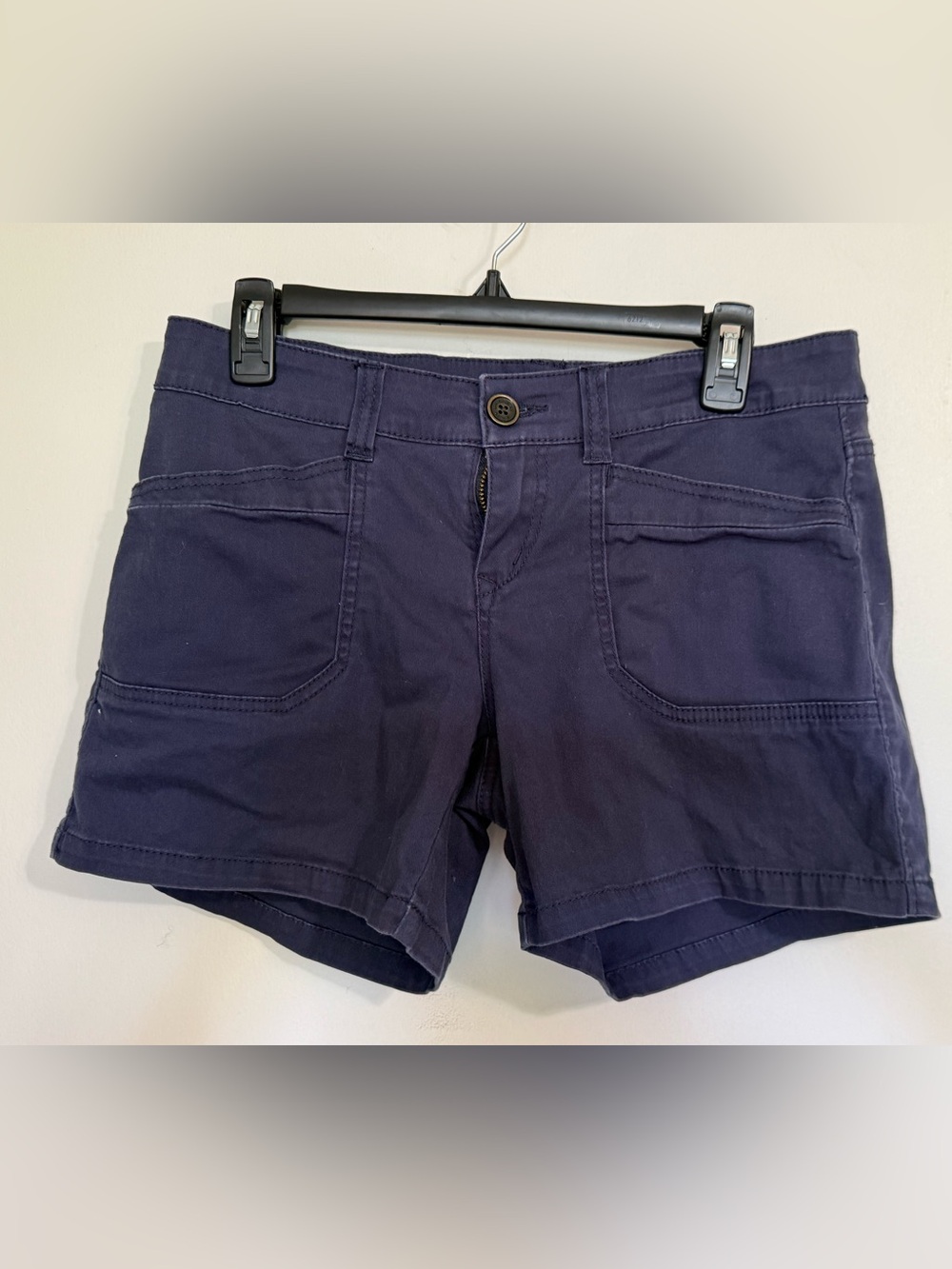 UNIONBAY Women's Navy Blue Casual Jean Shorts